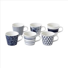 Royal Doulton Pacific Bekers klein 250 ml, 6 stuks | OnlineServies.nl