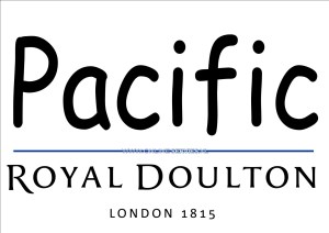Royal Doulton Pacific Papschaaltje 15 cm - Assorti 6 stuks