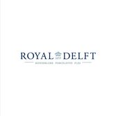 Royal Delft Peacock Symphony Diep bord 24 cm | OnlineServies.nl