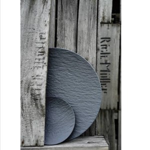 Villeroy & Boch Manufacture Rock Gourmetbord 32 cm | OnlineServies.nl