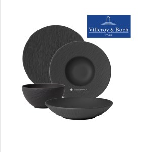 Villeroy & Boch Manufacture Rock Ontbijtbord 22 cm | OnlineServies.nl