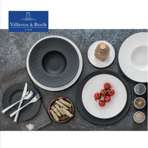 Villeroy & Boch Manufacture Rock Ontbijtbord 22 cm | OnlineServies.nl