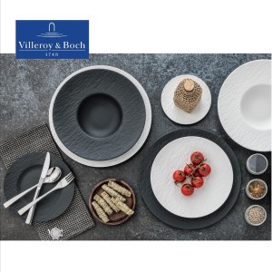 Villeroy & Boch Manufacture Rock Blanc Dinerbord 27 cm kopen | OnlineServies.nl