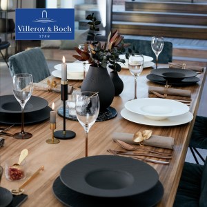 Villeroy & Boch Manufacture Rock Blanc Gourmetbord 32 cm | OnlineServies.nl