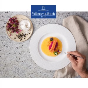 Villeroy & Boch Manufacture Rock Blanc Ontbijtbord 22 cm kopen | OnlineServies.nl