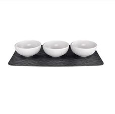 Villeroy & Boch New Moon Dipschaaltje-set 4-delig | OnlineServies.nl