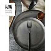AIDA Nordic Raw Metallic Brown Diep bord (online) kopen? | OnlineServies.nl