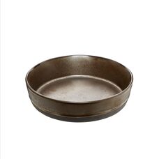 AIDA Nordic Raw Metallic Brown Diep bord (online) kopen? | OnlineServies.nl