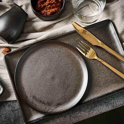 AIDA Nordic Raw Metallic Brown Bord 20 cm (online) kopen? | OnlineServies.nl