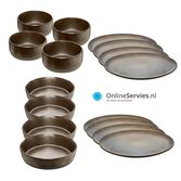 AIDA Nordic Raw Metallic Brown Startset 16-delig (online) kopen? OnlineServies.nl