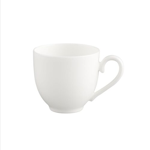 Villeroy & Boch White Pearl Espressokop en schotel 0,10 liter | OnlineServies.nl