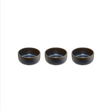 AIDA Nordic Raw Midnight Blue dipschaal, set 3-delig | OnlineServies.nl