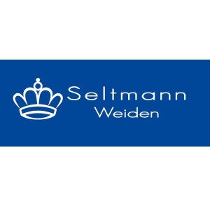 Seltmann Life Molecule Denim Blue Light Serveerbord rond 33 cm | OnlineServies.nl
