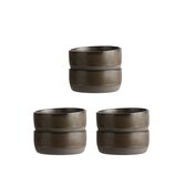 AIDA Raw Metallic Brown startset 24-delig, 6-persoons | OnlineServies.nl