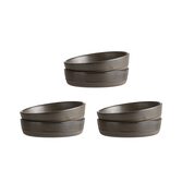 AIDA Raw Metallic Brown startset 24-delig, 6-persoons | OnlineServies.nl