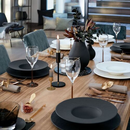 Villeroy & Boch Manufacture Rock Dipschaaltje Set 4-delig kopen? | OnlineServies.nl