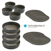 AIDA Raw Forest Brown Startset 16-delig, 4-persoons | OnlineServies.nl