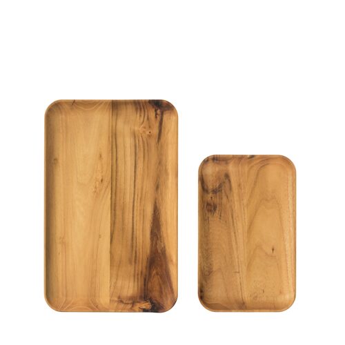 AIDA Raw Serveer tray Teakhout 31,5x20 cm | OnlineServies.nl