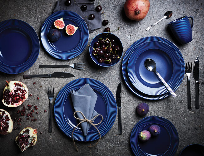 Aida Groovy Blue Dinerbord 27 cm kopen? | OnlineServies.nl