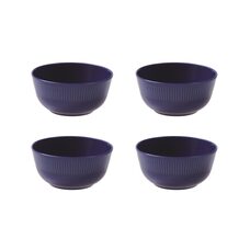 AIDA Groovy Blue Dessertschaaltje 14,5 cm - set 4-delig | OnlineServies.nl