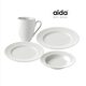 AIDA Grovy White Startset 16-delig, 4-persoons