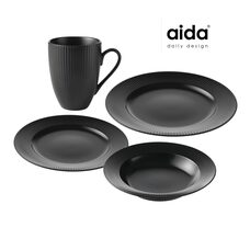 Aida Groovy Black Startset 16-delig, 4-persoons (online) kopen? | OnlineServies.nl