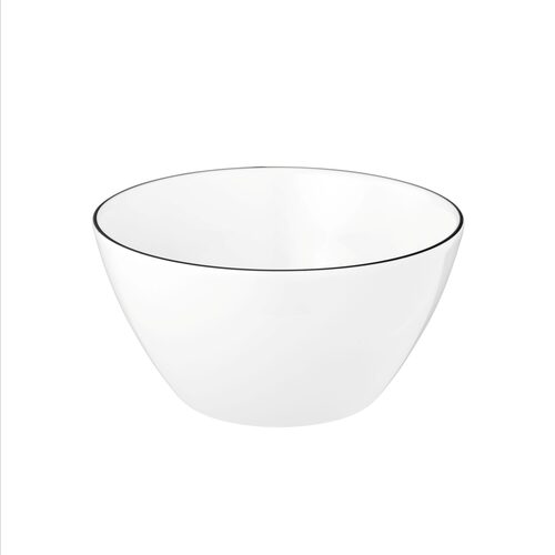 Seltmann Lido Black Line Mueslischaal 15 cm