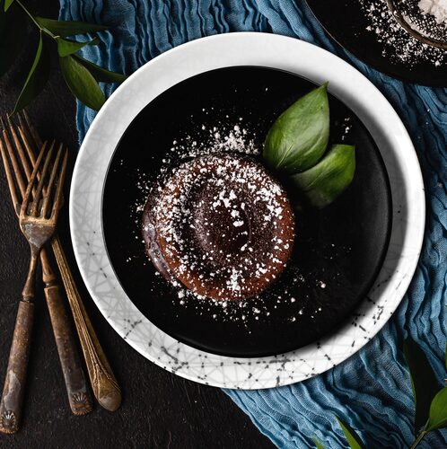 Seltmann Liberty Velvet Black Slaschaal 25 cm | OnlineServies.nl