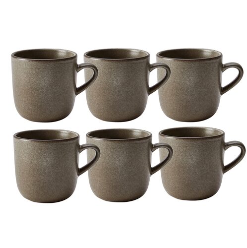 AIDA Raw Forest Brown Koffiemok klein 20 cl - set 6 stuks