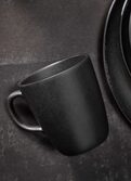 AIDA Raw Titanium Black Koffiemok klein 20 cl | OnlineServies.nl