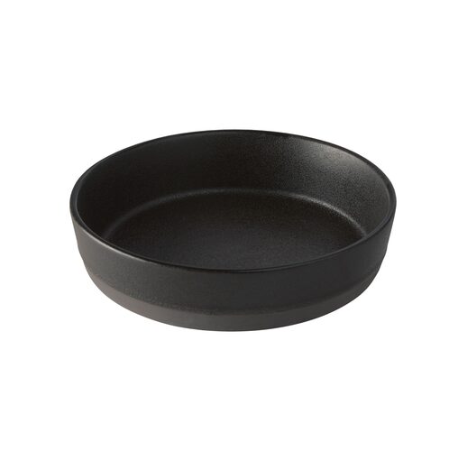 AIDA Raw Titanium Black Diep bord 19,5 cm | OnlineServies.nl