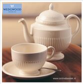 wedgwood edme plain theepot 0,80 liter 50220706182 wedgwood edeme plain theepot 0,8 liter