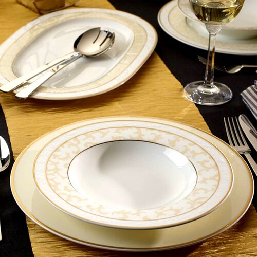 villeroy en boch ivoire diep bord 24 cm sfeer