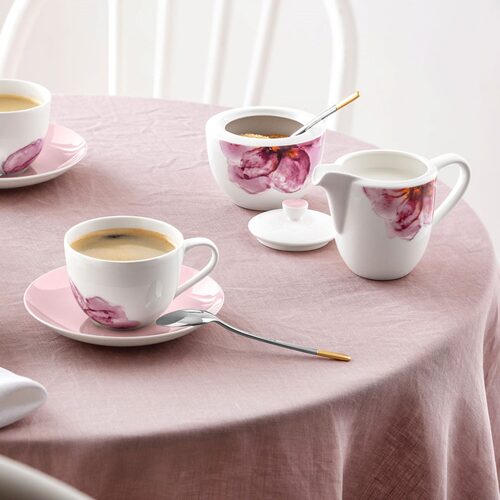 Villeroy & Boch Rose Garden Dinerbord Coupe roze 28,5 cm (online) kopen? | OnlineServies.nl