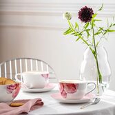 Villeroy & Boch Rose Garden Koffie theeschotel roze 15 cm (online) kopen? | OnlineServies.nl