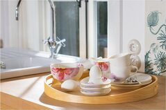 Villeroy & Boch Rose Garden Koffiekop en schotel wit 0,23 liter sfeer