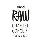 AIDA Raw Titanium Black Organic Ontbijtbord 24x21 cm | OnlineServies