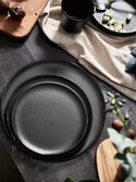 AIDA Raw Titanium Black dipschaal, set 3-delig (online) kopen? | OnlineServies.nl