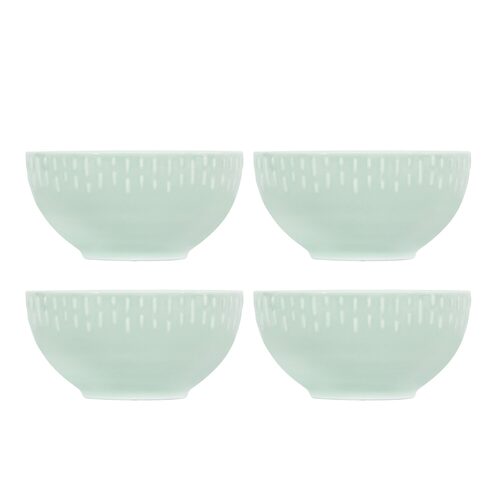 Aida Confetti pistachio bowl 4 set