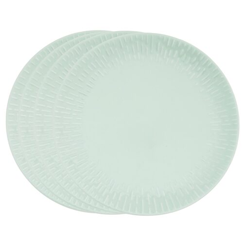 Aida Confetti pistachio dinerbord 4 set