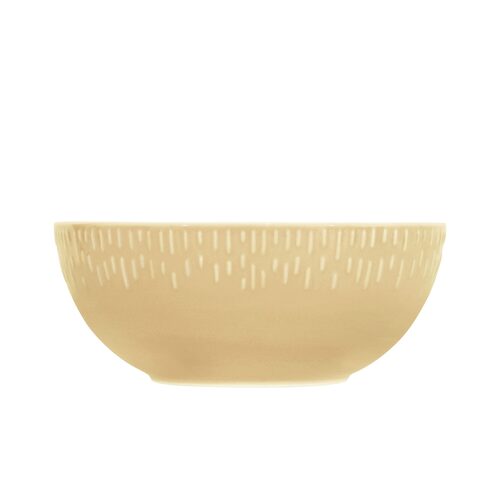 Aida confetti mustard slaschaal 23 cm