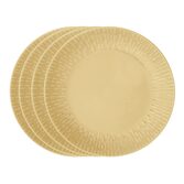 Aida confetti mustard ontbijtborden 4 stuks