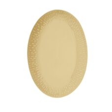 Aida confetti mustard ovale schaal 36 cm