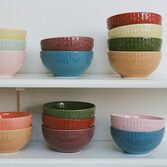 AIDA Confetti Chili Ontbijtbord 24 cm, set 4-stuks (online) kopen? | OnlineServies.nl