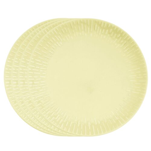 Aida confetti lemon dinerbord 4 stuks