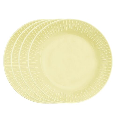 Aida confetti lemon pastabord 23 cm 4 stuks