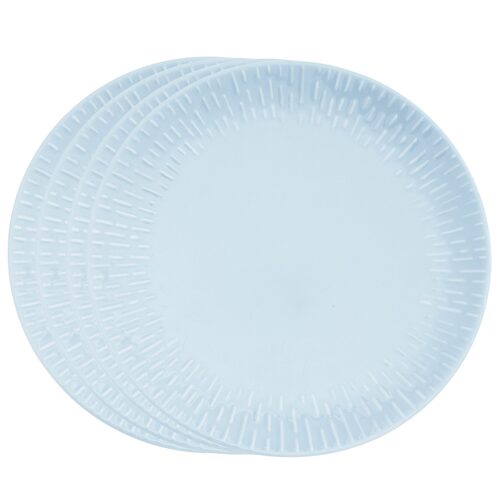 Aida Confetti dinerbord aqua 4 stuks