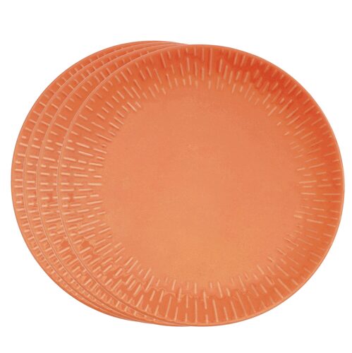 Aida confetti apricot dinerbord 4