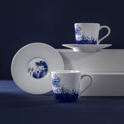 Royal Delft Dutch Dawn Espressokop en schotel 0,10l (online) kopen? OnlineServies.nl