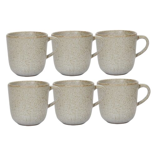 AIDA Raw Sandy Beige kleine Mok met oor 20 cl - set 6 stuks (online) kopen? | OnlineServies.nl